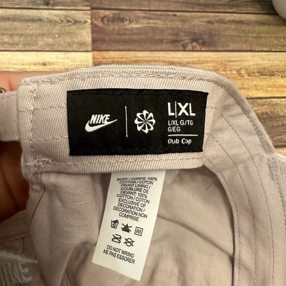 Nike Unisex Club Unstructured Just Do It Cap NWT Size L/XL (Violet) FB5370-019 - Picture 9 of 12